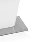 Como High Gloss Extending Table - White
