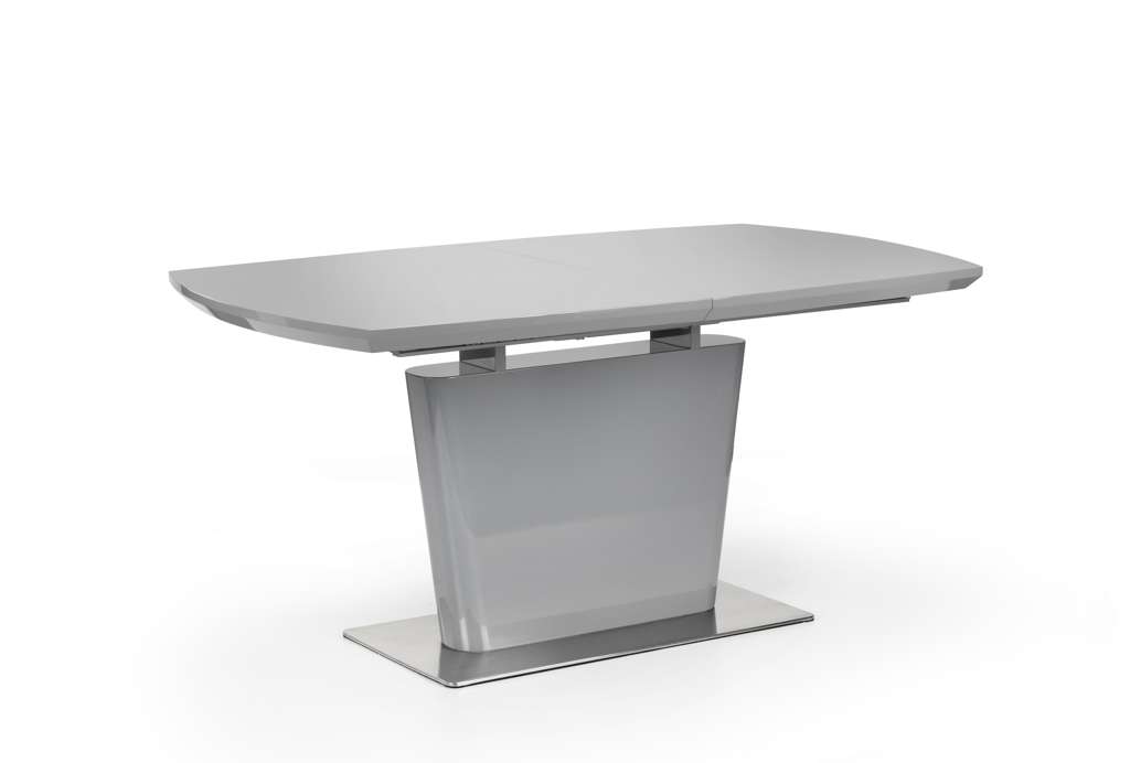 Como High Gloss Extending Table - Grey