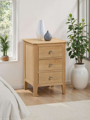Cotswold 3 Drawer Bedside