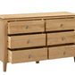 Cotswold 6 Drawer Wide Chest