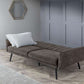 Afina Sofabed - Grey Velvet