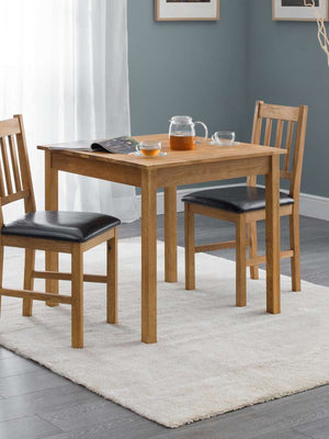 Coxmoor 75cm Square Dining Table - Oak