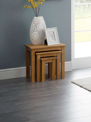 Coxmoor Nest Of 3 Tables - Oak