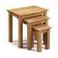 Coxmoor Nest Of 3 Tables - Oak