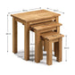 Coxmoor Nest Of 3 Tables - Oak