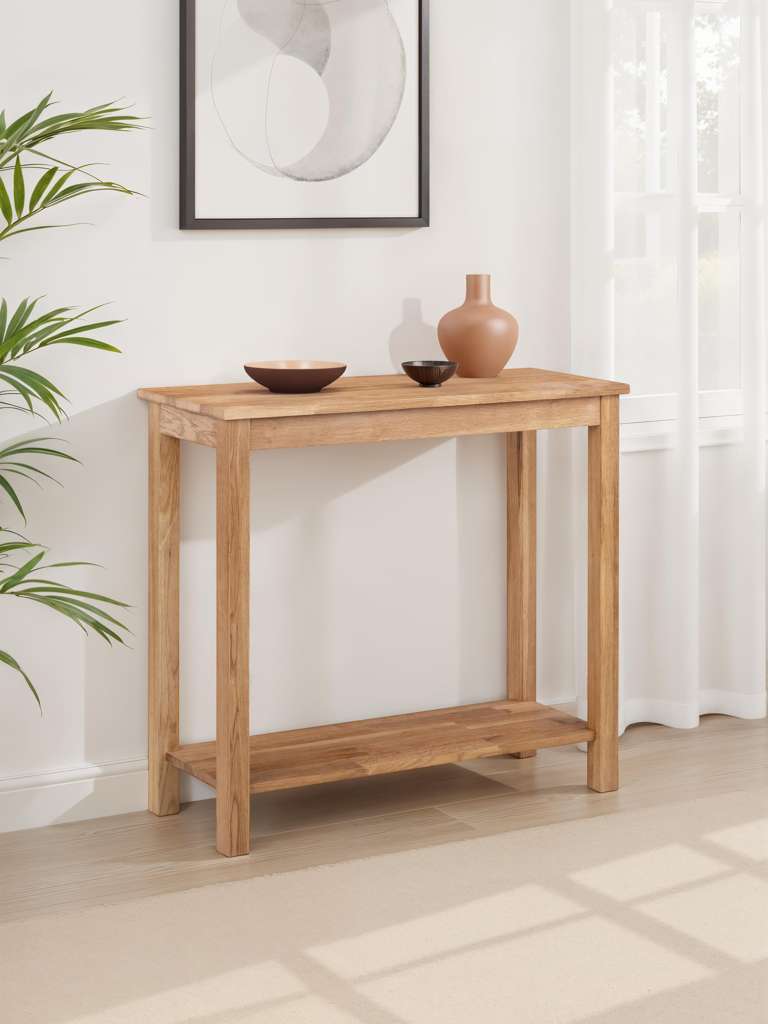 Coxmoor 90cm Console Table - Oak