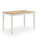 Coxmoor Rectangular Dining Table - Ivory & Oak