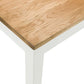 Coxmoor Rectangular Dining Table - Ivory & Oak