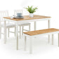 Coxmoor Rectangular Dining Table - Ivory & Oak