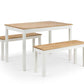 Coxmoor Bench - Ivory & Oak
