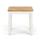 Coxmoor Lamp Table - Ivory & Oak