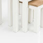 Coxmoor Nest Of 3 Tables - Ivory & Oak