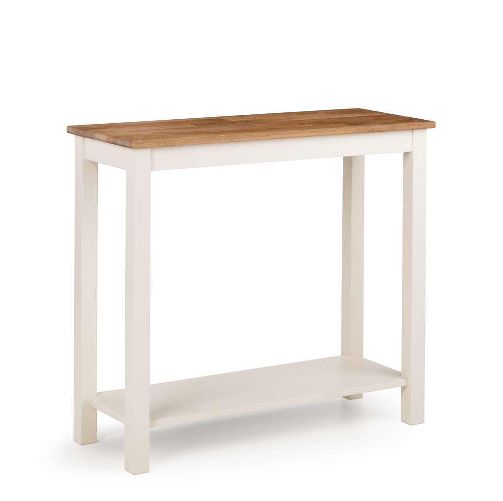 Coxmoor 90cm Console Table - Ivory & Oak