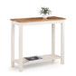 Coxmoor 90cm Console Table - Ivory & Oak
