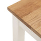 Coxmoor 90cm Console Table - Ivory & Oak