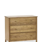 Coxmoor 3 Drawer Chest - Oak