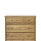 Coxmoor 3 Drawer Chest - Oak
