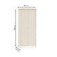 Coxmoor Wardrobe - Ivory and Oak