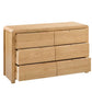 Curve 6 Drawer Wide Chest