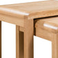 Curve Oak Nest Of 2 Tables