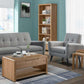 Curve Oak Nest Of 2 Tables
