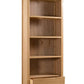 Curve Oak Tall Bookcase