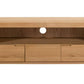 Curve Oak Tv Unit
