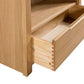 Curve Oak Tv Unit