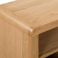 Curve Oak Tv Unit