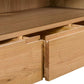 Curve Oak Tv Unit