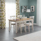 Davenport Oak/White Dining Table