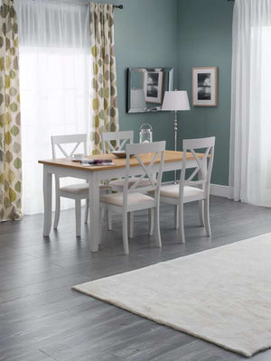 Davenport Oak/Elephant Grey Dining Table