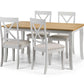 Davenport Oak/Elephant Grey Dining Table