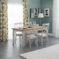 Davenport Oak/Elephant Grey Dining Table