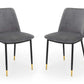 Set Of 2 Delaunay Dining Chairs - Grey