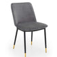 Set Of 2 Delaunay Dining Chairs - Grey