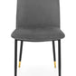 Set Of 2 Delaunay Dining Chairs - Grey