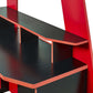 Eagle Single 90cm Gaming Highsleeper - Black and Red
