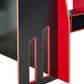 Eagle Single 90cm Gaming Highsleeper - Black and Red