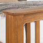 Amsterdam Oak High Footend 180cm Superking Bed
