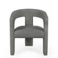 Elara Grey Chenille Upholstered  Chair