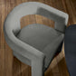 Elara Grey Chenille Upholstered  Chair