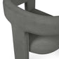 Elara Grey Chenille Upholstered  Chair