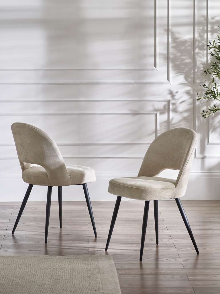 Set Of 2 Ella Dining Chairs - Calico