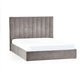 Eloise 150cm King Size Bed - Grey