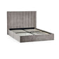 Eloise 150cm King Size Bed - Grey