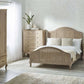 Fleur Rattan Bed 135cm - Light Oak
