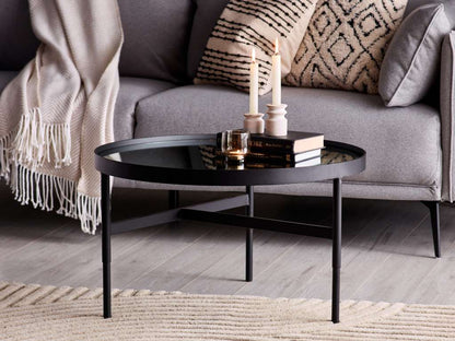 Franki Mirror Glass Coffee Table