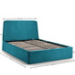 Frida Ottoman Storage 150cm King Bed - Teal