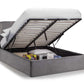 Frida Ottoman Storage 150cm King Bed - Grey